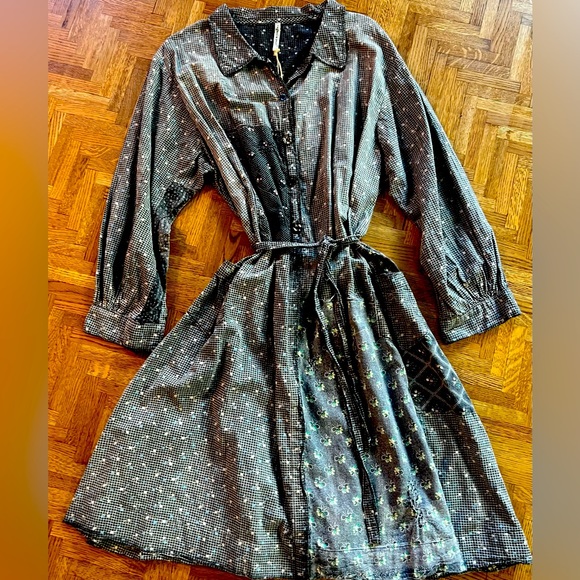 Magnolia Pearl Ella Calico Dress - Picture 1 of 6